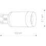 Лампа Nowodvorski 9173 Bulb g9 led G9 1x3W 3000K 330Lm: Тип цоколя G9