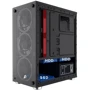 Корпус 1stPlayer X2-M-3B1 Black: Потужність БЖ, Вт нет