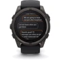 Смарт-часы Garmin Fenix 8 Solar 51mm Sapphire Carbon Grey DLC Titanium with Black/Pebble Grey Silicone Band (010-02907-11) фото 9