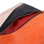 Женская сумка-мешок Laskara разноцветная (LK10205-black-orange): Тип Сумки