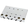 Бридж у зборі FENDER FENDER HIMASS 5-STRING BASS WIDE BRIDGE ASSEMBLY WITH ZINC SADDLES фото 2