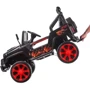 Детский электромобиль Джип Bambi Racer Jeep Wrangler, черный (M 3237EBLR-2-3): Рекомендуемый возраст от 1 года до 4 лет