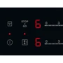 Варильна поверхня Electrolux EHI6740FOZ: Розташування панелі спереду