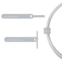 Кабель Moshi Cable USB-C to Lightning Integra 1.2m Jet Silver (99MO084105): Длина 1,2 м