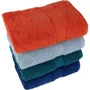 Полотенце Hobby Colorful_7 A Gri/Kiremit/K Yesil/Lacivert 500 г/м2 70x140 4 шт (8698499340596) фото 5