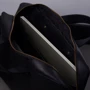 INCARNE Handmade Leather Laptop bag Bruno Black for MacBook 15-16": Материал Кожа