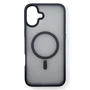 Чехол для iPhone BeCover Metal Buttons Case with MagSafe Black for iPhone 16 (712090)