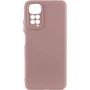 Аксессуар для смартфона Lakshmi Case Silicone Cover Full Camera Pink Sand for Xiaomi Redmi Note 11 (Global) / Note 11S: Материал силикон