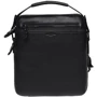 Мужская сумка планшет Giorgio Ferretti черная (5270-8-black): Материал Натуральная кожа