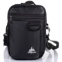 Мужская сумка через плечо Onepolar черная (W3023-black): Застежка Молния