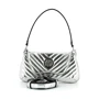 Жіноча сумка через плече Guess Blakely Shoulder Bag срібляста (HWMY7663200-SIL)