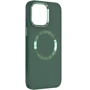 Чехол для iPhone TPU Case Bonbon Metal Style with MagSafe Pine Green for iPhone 15 Plus