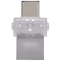 USB-флешка Kingston 128GB DataTraveler MicroDuo USB 3.1/Type-C Metal Silver (DTDUO3C/128GB): Стандарт USB USB 3.0