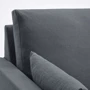 3-х местный диван с козетко ІКЕА HYLTARP правосторонний, Серый грансель (s79514964) фото 3