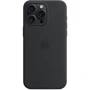 Чехол для iPhone Apple iPhone 15 Pro Max Silicone Case with MagSafe - Black (MT1M3ZM/A): Тип чехла накладка на заднюю часть