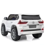 Электромобиль Kidsauto Двухместный Lexus LX-570 (4WD, МР4 планшет) white (DK-LX570white): Вид джип