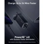 Зарядное устройство Anker Wall Charger PowerPort 737 GaN Prime USB+2xUSB-C 120W UK Plug Black (A2148211): Кабель в комплекте отсутствует