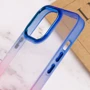 Чехол для iPhone TPU Case TPU+PC Fresh Sip Pink/Blue for iPhone 13 Pro Max: Тип чехла накладка на заднюю часть