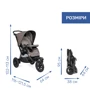 Коляска универсальная 2 в 1 Chicco Activ3 темно-бежевая (87087.34.01) фото 10