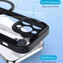 Чехол для iPhone Fashion Dux Ducis Skin X Pro with MagSafe Black for iPhone 15 Pro фото 6