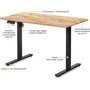 Стол Mealux PowerDesk Lite Mahogany с электрическим регулированием высоты (арт. EVO-201 Lite Mahogany / B)