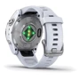 Смарт-часы Garmin Epix Pro (Gen 2) 42mm Silver with Whitestone Band (010-02802-01): Фитнес-функции Шагомер, Умный будильник, Секундомер, Пульсометр, Пульсоксиметр, Подсчет калорий, Альтиметр, GPS-мод
