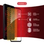 Intaleo Tempered Glass Full Glue Black for Xiaomi Redmi 13 фото 6