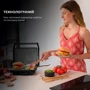 Электрогриль Cecotec Rock&Grill Dark 1000 (CCTC-03000): Размеры поверхности, см 25.4х17.5