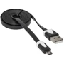 Кабель Defender USB Cable to microUSB 1m Black/White (87475): Тип USB Cable - microUSB