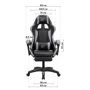 GT Racer X-2324 Fabric Black/Blue: Максимальная нагрузка, кг 100