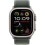 Apple 49mm Green Trail Loop - S/M - Natural Titanium Finish (MXTN3ZM/A): Сумісність Apple Watch 49mm, Apple Watch 46mm, Apple Watch 45mm, Apple Watch 44mm