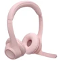 Наушники Logitech Zone 300 Rose (981-001412): Дополнительно регулятор громкости