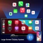 Портативный автомобильный экран Ottocast Portable 10" Apple CarPlay & Android Auto car display screen (N92C): Диагональ экрана 10"