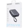 Внешний аккумулятор Proove Power Bank 10000mAh Moon Rock 22.5W Gray (PBM122012105): Встроенный кабель Apple Lightning / USB Type-C