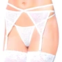 Пояс для чулок SoftLine Garterbelt 3318, S/M (white)