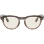 Смарт-окуляри Ray-Ban Meta Low Bridge Fit Shiny Warm Stone - Transitions Clear/Dark Green size L (RW4009F 6705M1 51-23) фото 3