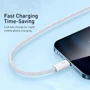 Кабель Baseus USB Cable to Lightning Dynamic 2.4A 2m White (CALD000502): Длина 2 м