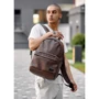 Чоловічий рюкзак Sambag Zard LST коричневий (25018061m): Тип рюкзаки