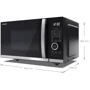Микроволновая печь Sharp YC-QC254AE-B: Наличие гриля есть