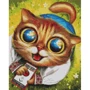 Алмазная мозаика Brushme Котик из ПВО 40х50 см (DBS1123)