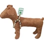 Шлея Lucky Pet кожаная двойная 1x23-30 см бежевая (4820224217703) фото 2