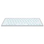 Клавіатура A4Tech FX61 White Ice Blue Backlit: Кількість клавіш 78
