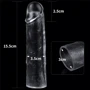 Насадка на пенис Flawless Clear Penis Sleeve Add 1''