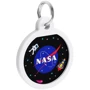 Адресник металлический WAUDOG Smart ID c QR паспортом рисунок NASA 25 мм (0625-0147): Тип Аксессуары к ошейникам