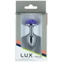 Анальная пробка Lux Active Rose Anal Plug Purple