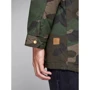 Парка Jack & Jones 23829901 46 зеленая демисезон с капюшоном: Фасон Прямой