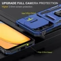Чохол для телефона Mobile Case Camshield Army Ring Navy для Xiaomi Redmi 13C / Poco C65: Тип накладка на заднюю часть