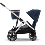 Прогулочная коляска Cybex Gazelle S SLV Ocean Blue (522002707): Материал колес полиуретан