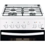 Газова плита Zanussi ZCK9540L1W: Тип варильної поверхні газова