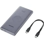Внешний аккумулятор Samsung Power Bank 10000mAh 25W Grey (EB-U3300XJEGEU): Встроенный кабель нет